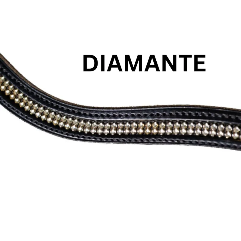 Fairfax Bridle - Grackle Black-6